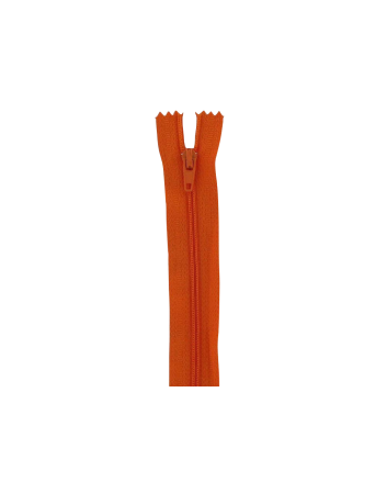 Closed End Dress Zip 18 Inch, Orange