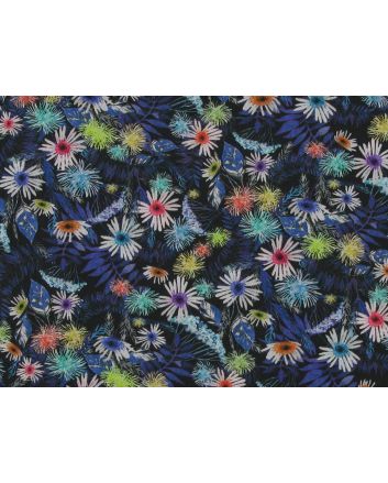 Colour Spot Daisy Soft Cotton Poplin Print
