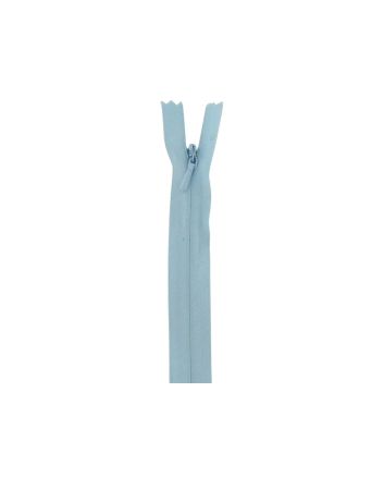 Concealed Invisible Closed End Dress Zip, 22 Inch, Baby Blue