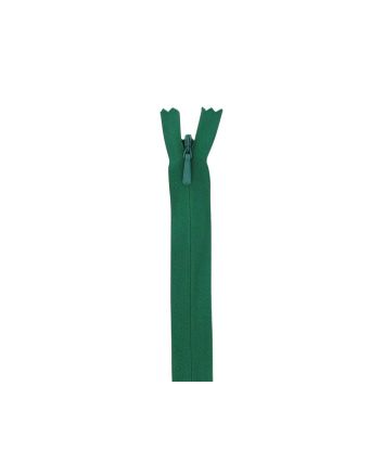 Concealed Invisible Closed End Dress Zip, 22 Inch, Emerald