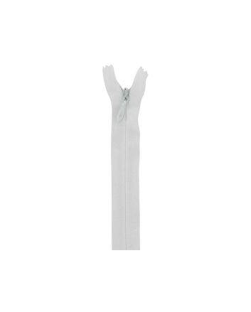 Concealed Invisible Closed End Dress Zip, 22 Inch, Ivory
