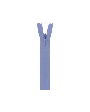 Concealed Invisible Closed End Dress Zip, 22 Inch, Lilac