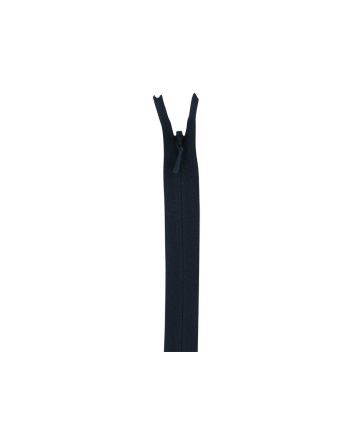 Concealed Invisible Closed End Dress Zip, 9 Inch, Navy