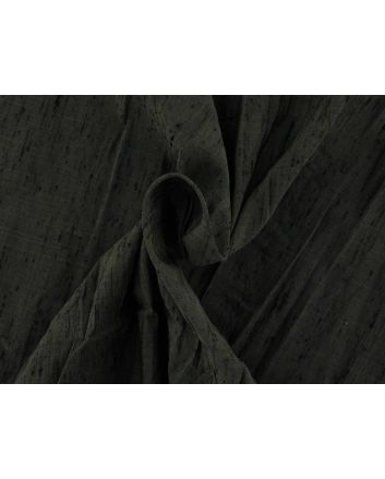 Contrast Slub Silk Dupion, Moss
