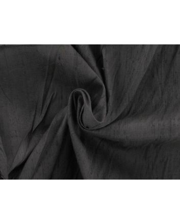 Contrast Slub Silk Dupion, Silver