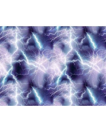 Cosmic Collection Cotton Print, Solar Storm