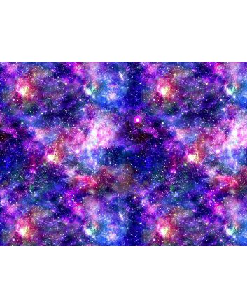 Cosmic Collection Cotton Print, Starburst Shine