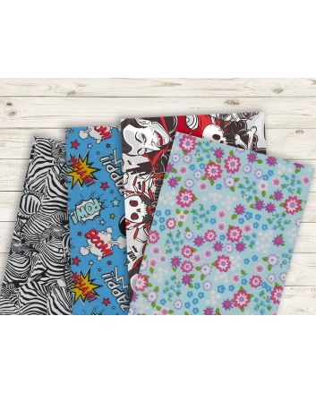 Cotton and Polycotton Prints Short Length Bundles