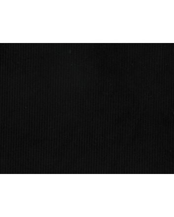 Cotton Corduroy - 8 Wale, Black