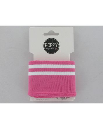 Cotton Cuffing 1.35m Packs, Double Stripe, Pink
