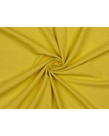 Cotton Linen Blend Jersey, Ochre