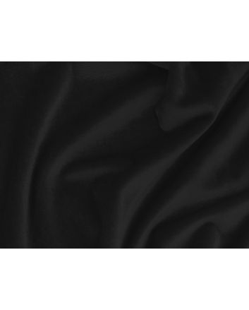 Cotton Pile Fire Retardant Velvet, 350 g/m², Black