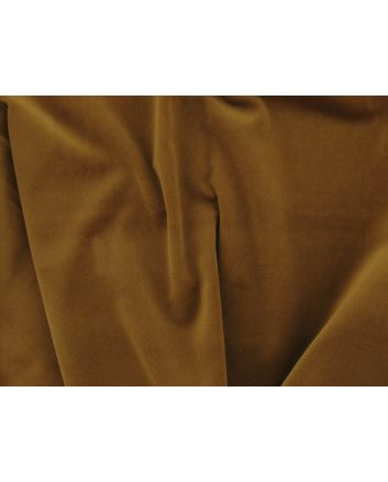 Cotton Pile Velvet, 310 g/m², Walnut