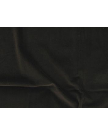Cotton Pile Velvet, 340 g/m², Chocolate