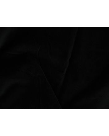 Cotton Pile Velveteen, 240 g/m², Black