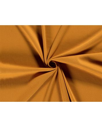 Cotton Rib Jersey, Ochre
