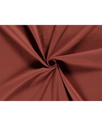 Cotton Rib Jersey, Redwood