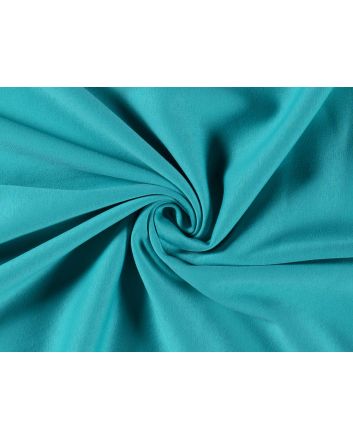 Cotton Rich Brushed Sweatshirt, Turquoise