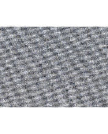 Cotton Rich Linen Look Plain Panama, Navy
