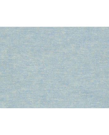 Cotton Rich Linen Look Plain Panama, Sky