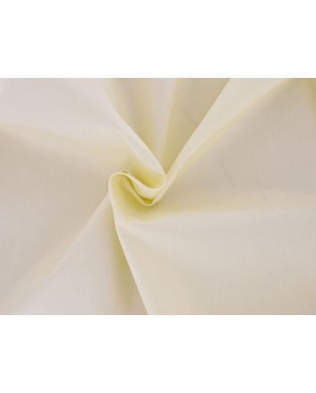 Cotton Rich Sateen Curtain Lining, Cream