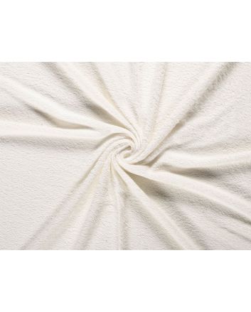 Cotton Rich Towelling, Cream