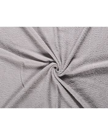 Cotton Rich Towelling, Silver
