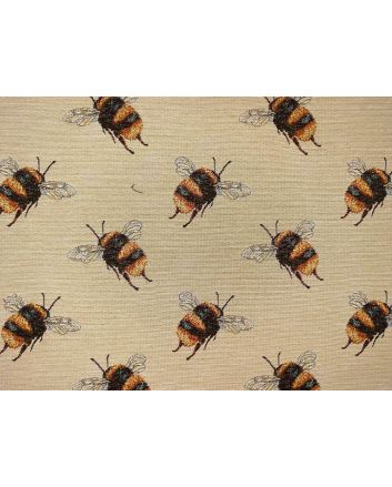Cotton Rich Woven Tapestry, Allover Bumble Bee