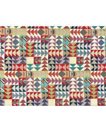 Cotton Rich Woven Tapestry, Arrowhead