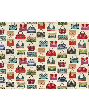 Cotton Rich Woven Tapestry, Bags