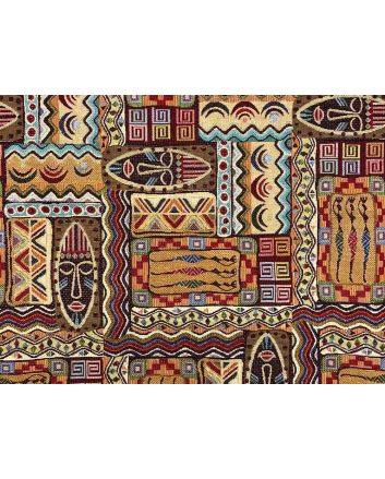 Cotton Rich Woven Tapestry, Kenya