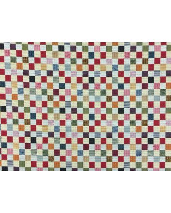 Cotton Rich Woven Tapestry, Little Chess