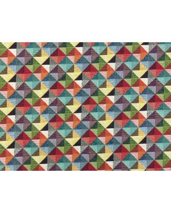Cotton Rich Woven Tapestry, Little Holland Multicoloured