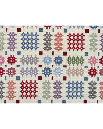 Cotton Rich Woven Tapestry, Welsh Blanket