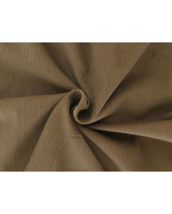 Cotton Slight Stretch 11 Wale Corduroy, Pale Gold