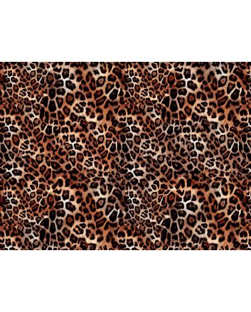 Craft Collection Cotton Print, Animal Magic Leopard