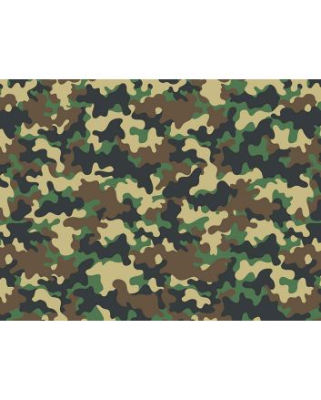 Craft Collection Cotton Print, Camoflauge Forest