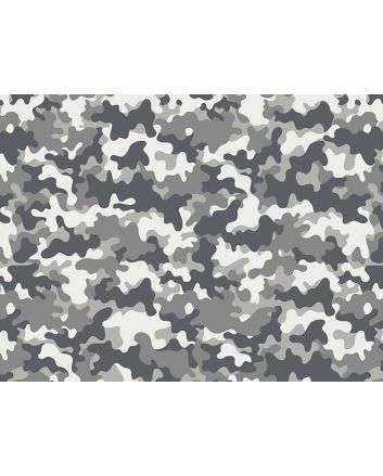 Craft Collection Cotton Print, Camoflauge Ice
