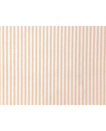 Craft Collection Cotton Print, Candy Stripe, Beige