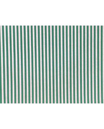 Craft Collection Cotton Print, Candy Stripe, Emerald