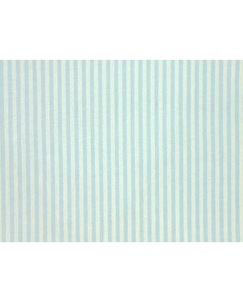 Craft Collection Cotton Print, Candy Stripe, Light Blue