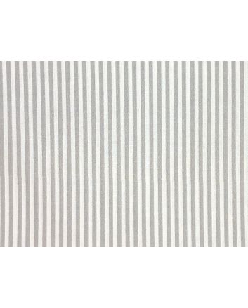 Craft Collection Cotton Print, Candy Stripe, Silver