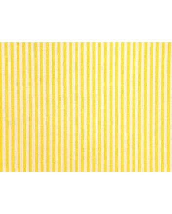 Craft Collection Cotton Print, Candy Stripe, Yellow