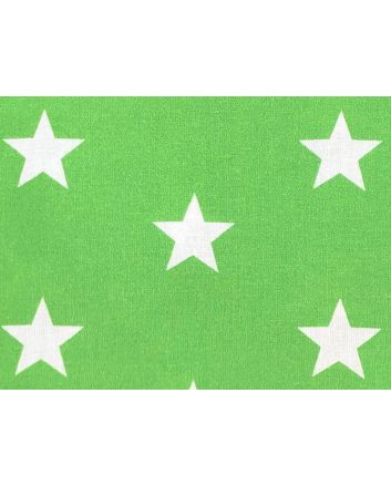 Craft Collection Cotton Print, Large Star, Apple