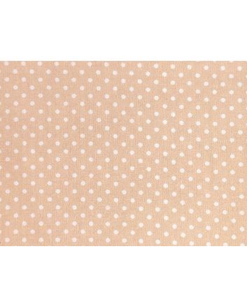 Craft Collection Cotton Print, Small Spot, Beige