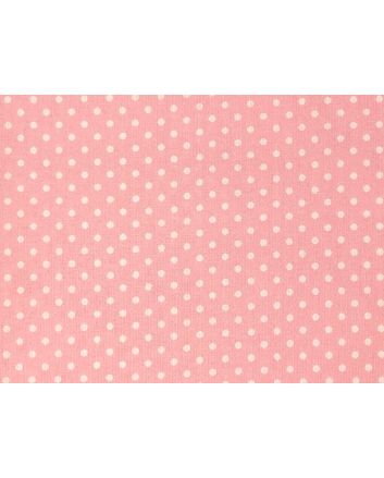 Craft Collection Cotton Print, Small Spot, Candy Pink