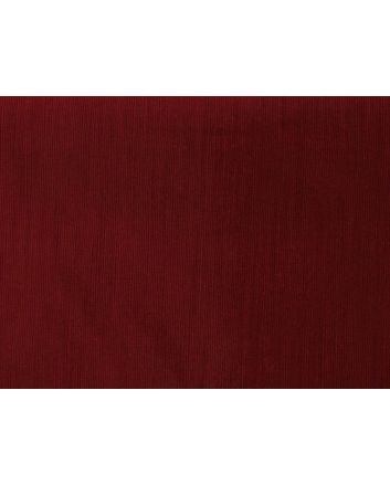 Crease Resist Cotton Pile Velvet With Slub, 480 gsm, Red