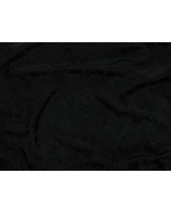 Crushed Velour - Black