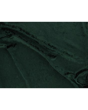Crushed Velour - Bottle Green