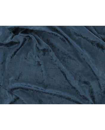 Crushed Velour - Grey Blue